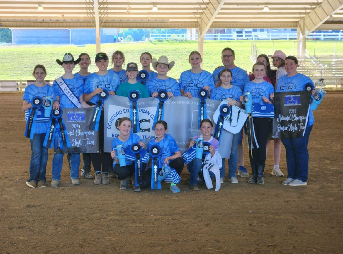 The ONLY team to when BOTH the high school and middle school divisions the same year!!!